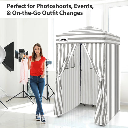 EAGLE PEAK Flex Ultra Compact 4 ft x 4 ft Pop-up Changing Room Canopy, Portable Privacy Cabana