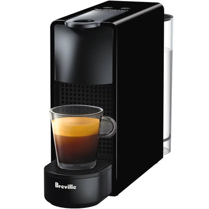 Breville New  Nespresso Essenza Mini Single-Serve Machine Aeroccino Milk Frothier, Black