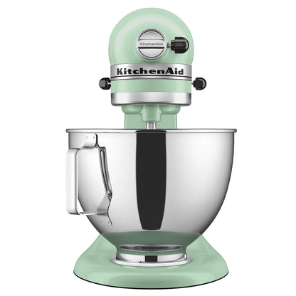 KitchenAid Deluxe Series 4.5 Quart Tilt-Head Stand Mixer with Stainless Bowl, Contour Silver, KSM97CU