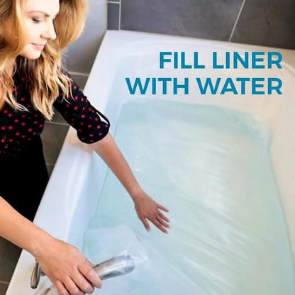 AquaPod Kit - Bathtub Bladder Emergency Water Storage with Water Filter and Hand Pump. Powerful Filter Purifies up to 250 Gallons of Emergency Drinking Water Made in USA