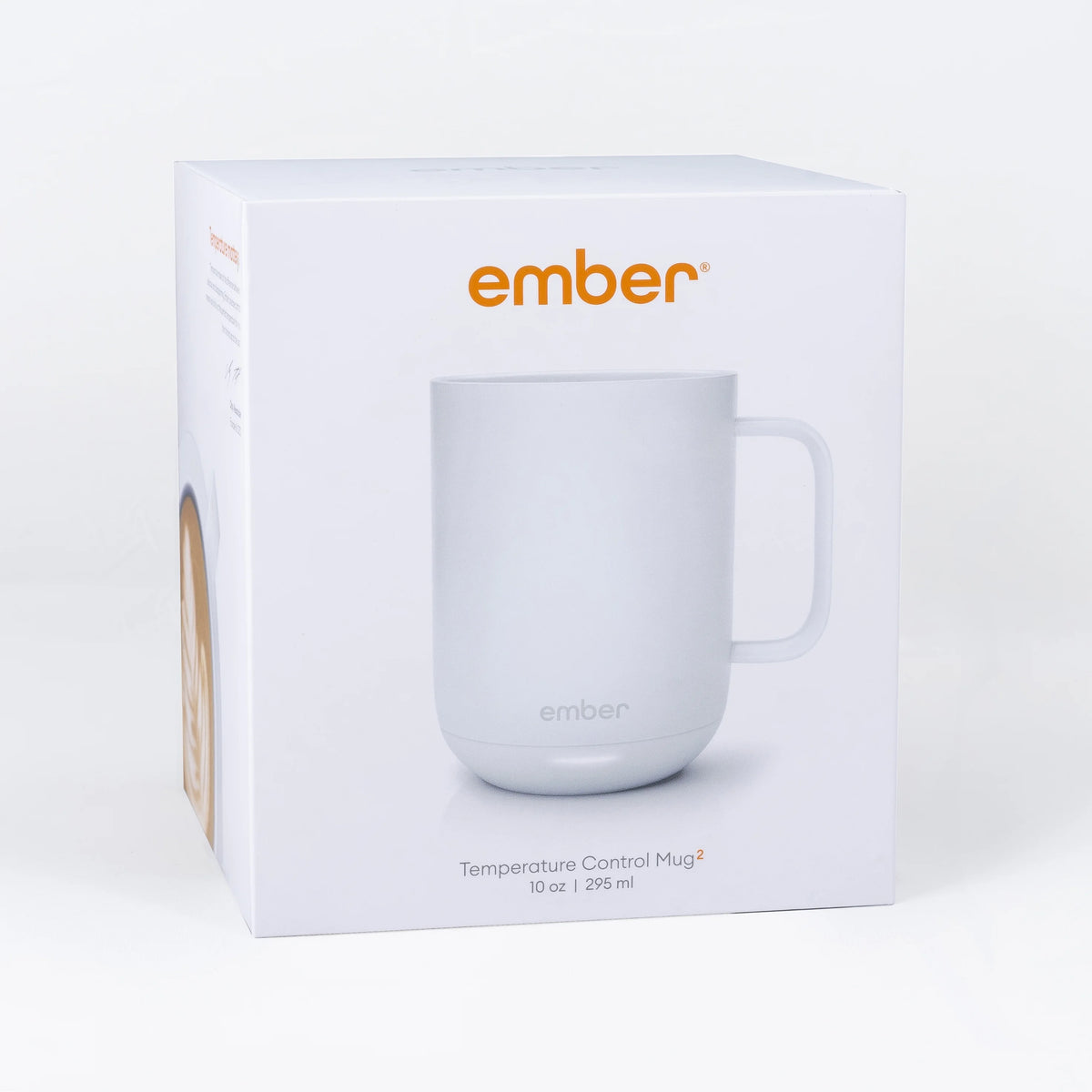 Ember Temperature Control Smart Mug 2, 10 oz, Gold, up to 1.5-hr Battery Life - App Controlled Heated Coffee/Tea Mug - Improved Design