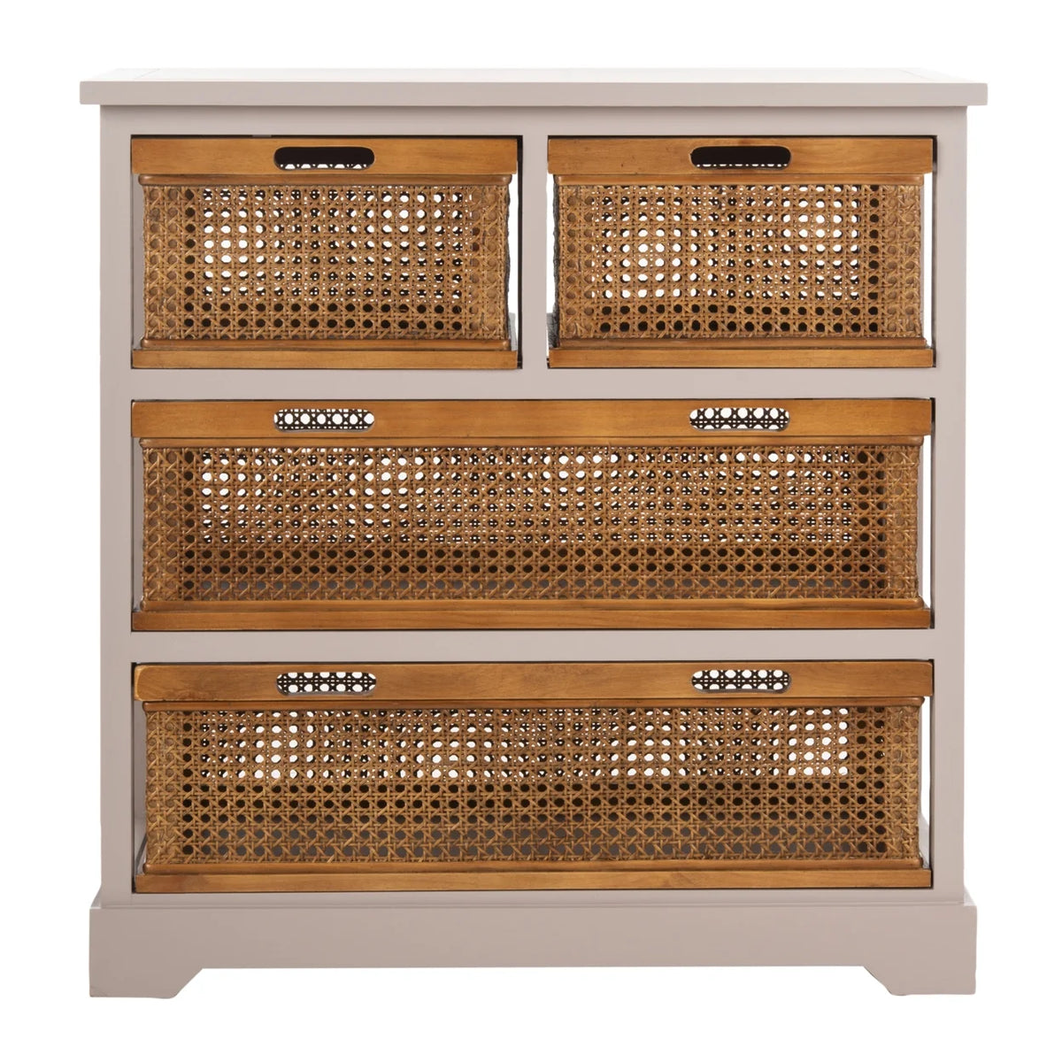SAFAVIEH Jackson 4-Drawer Storage Unit Black
