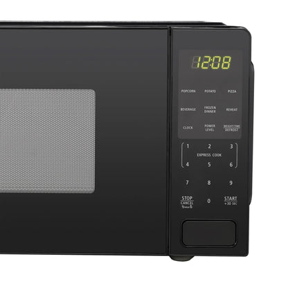 Mainstays 1.1 Cu ft Countertop Microwave Oven, 1000 Watts, Black