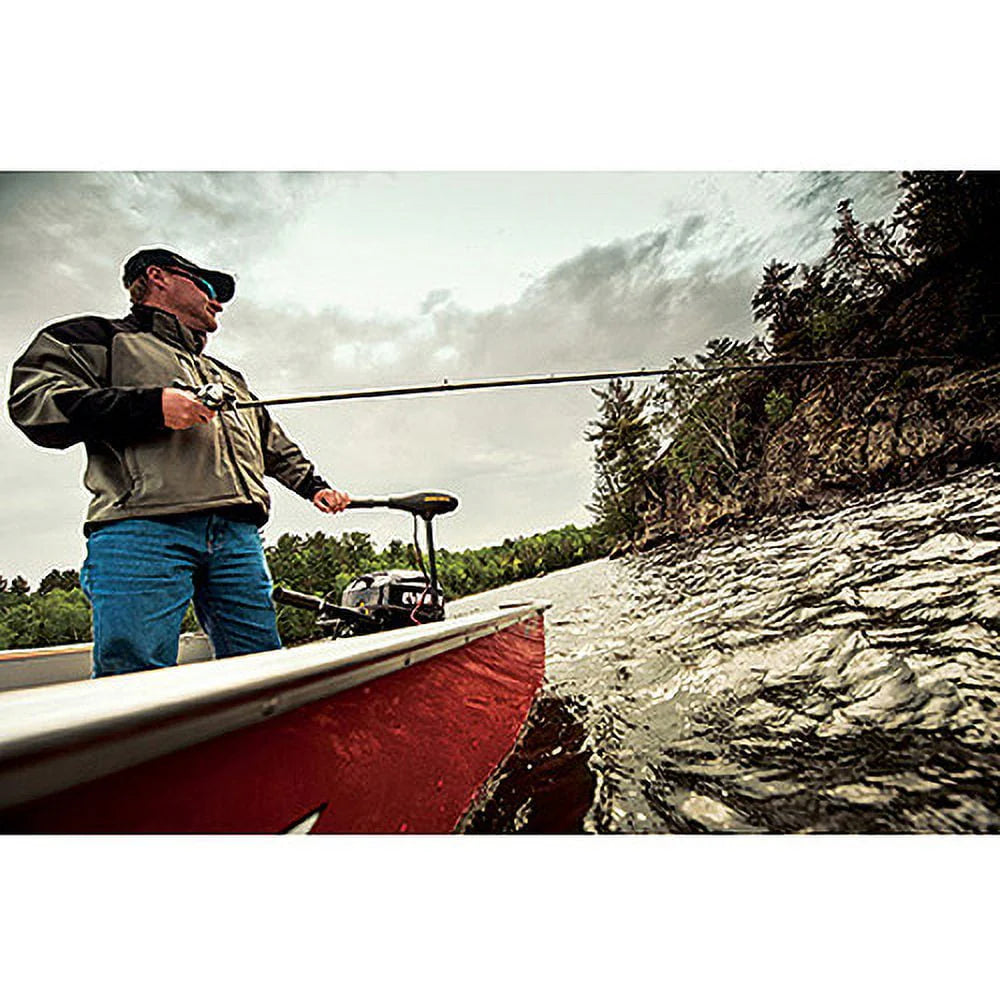 Minn Kota 1352156 Endura MAX 55 lb Thrust Freshwater Transom Mount Trolling Motor, 42" Shaft