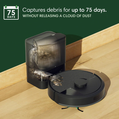 iRobot Roomba 105 Combo Robot Vacuum & Mop with AutoEmpty Dock - Self-Empties for 75 Days,Multi-Surfaces, Intense Power-Lifting Suction, Avoids Mopping Carpets,LiDAR, Model Y354020