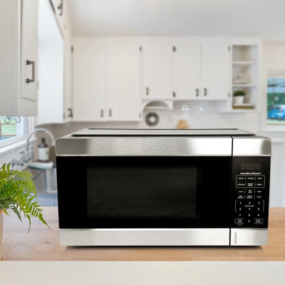 Hamilton Beach 1.1 Cu. Ft. 1000 Watt Countertop Microwave Oven in Black