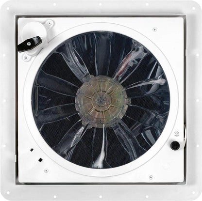 Dometic FanTastic Vent 7350 - Variable Speed Fan Hatch with Automatic Dome Lift -14×14 Standard Roof Window for RV. Camper. Trailer