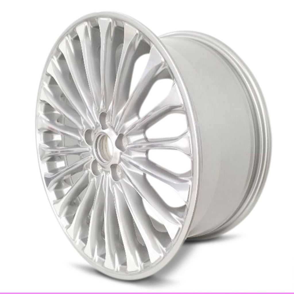 Wheel Rim for 2013-2016 ford Fusion 18 in Gunmetal Aluminum Rim Direct Fit