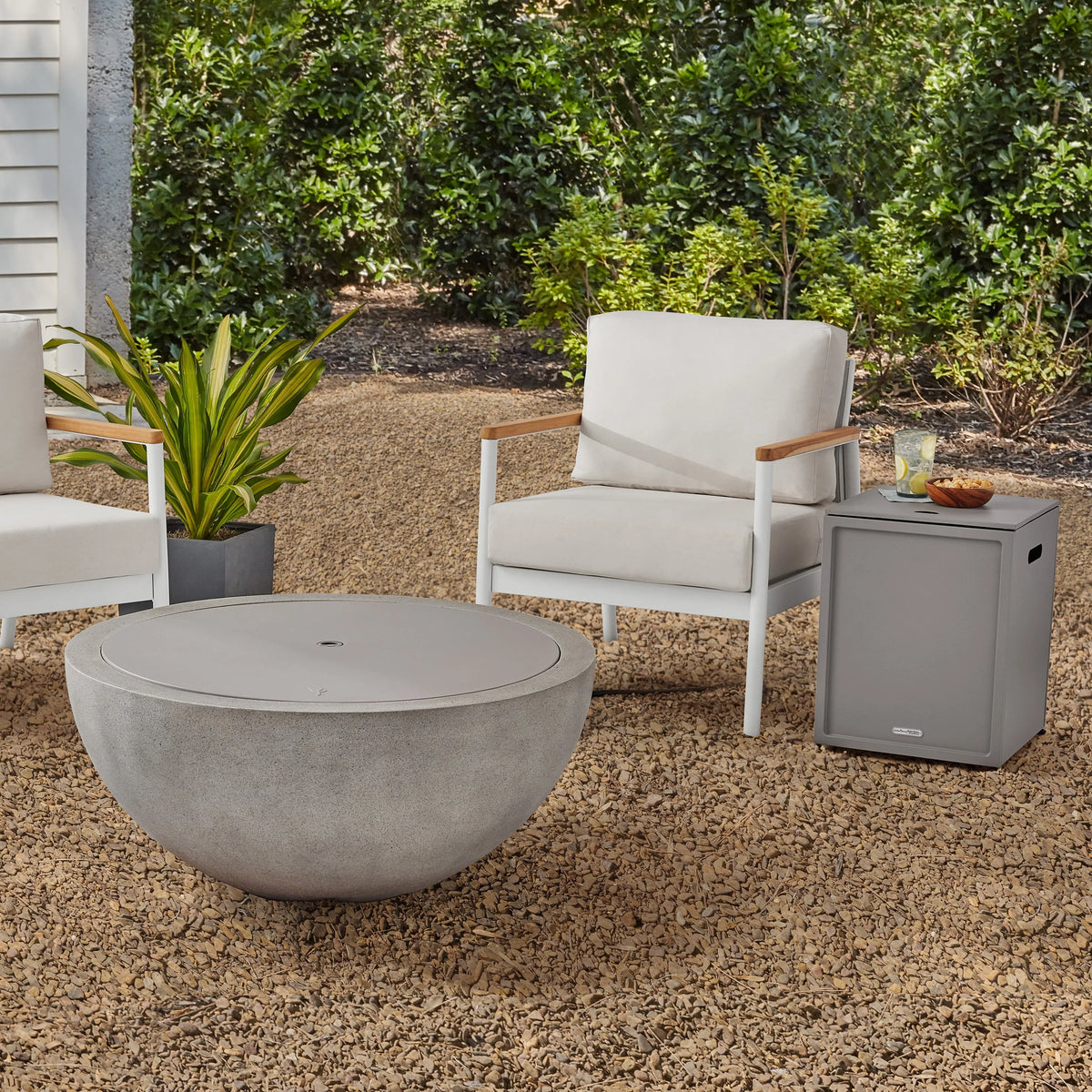 Better Homes & Gardens 36" 65,000 BTU Propane Fire Pit with Tank Hideaway by Dave & Jenny Marrs