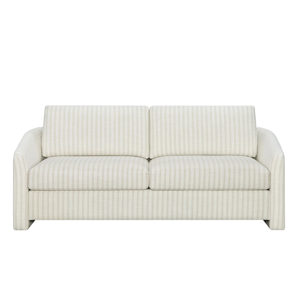 Beautiful Drew 72.2" Sofa by Drew Barrymore for Adults, Striped Linen