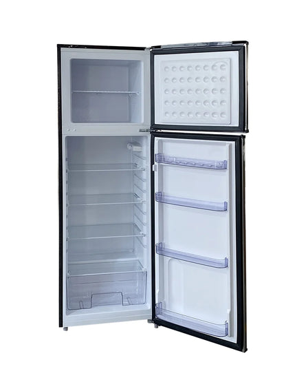Arctic Chef, 10 Cu. ft Top-Freezer Apartment-Size Refrigerator, Stainless
