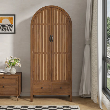 Armoire Wardrobe Closet, Bedroom Armoire with Drawers, Wood Wardrobe Storage Cabinets