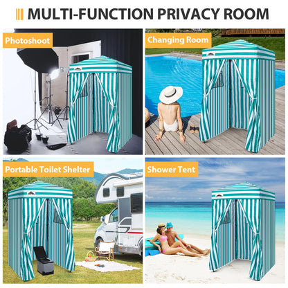 EAGLE PEAK Flex Ultra Compact 4 ft x 4 ft Pop-up Changing Room Canopy, Portable Privacy Cabana