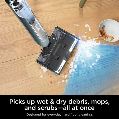 Shark? HydroDuo with Dirt-Reveal Technology, Cordless, Hard Floor Cleaning System, Wet & Dry Debris Pickup, Mop & Scrubs All at Once, Hardwood, Tile, Laminate Floors, WW200