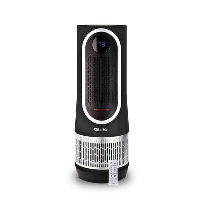 LivePure 3 in 1 Clean Heat Air Purifier/Fan & Heater. Denim Blue