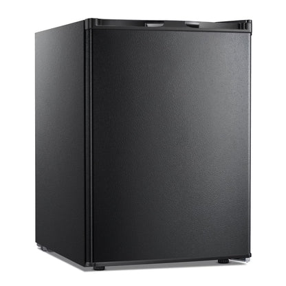 KNDKO 2.6Cu.ft Upright Freezer, Mini Freezer with Reversible Single Door, Removable Shelves, Adjustable Thermostat for Home/Kitchen/Office, Silver