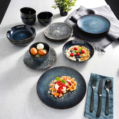 Gibson Elite Matisse 16-Piece Dinnerware Set - Taupe