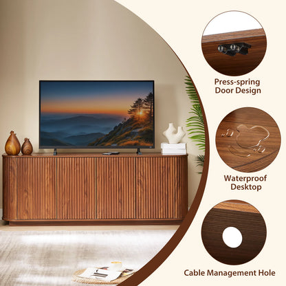 TV Stand, Modern Entertainment Center for TVs Up to 75 inch