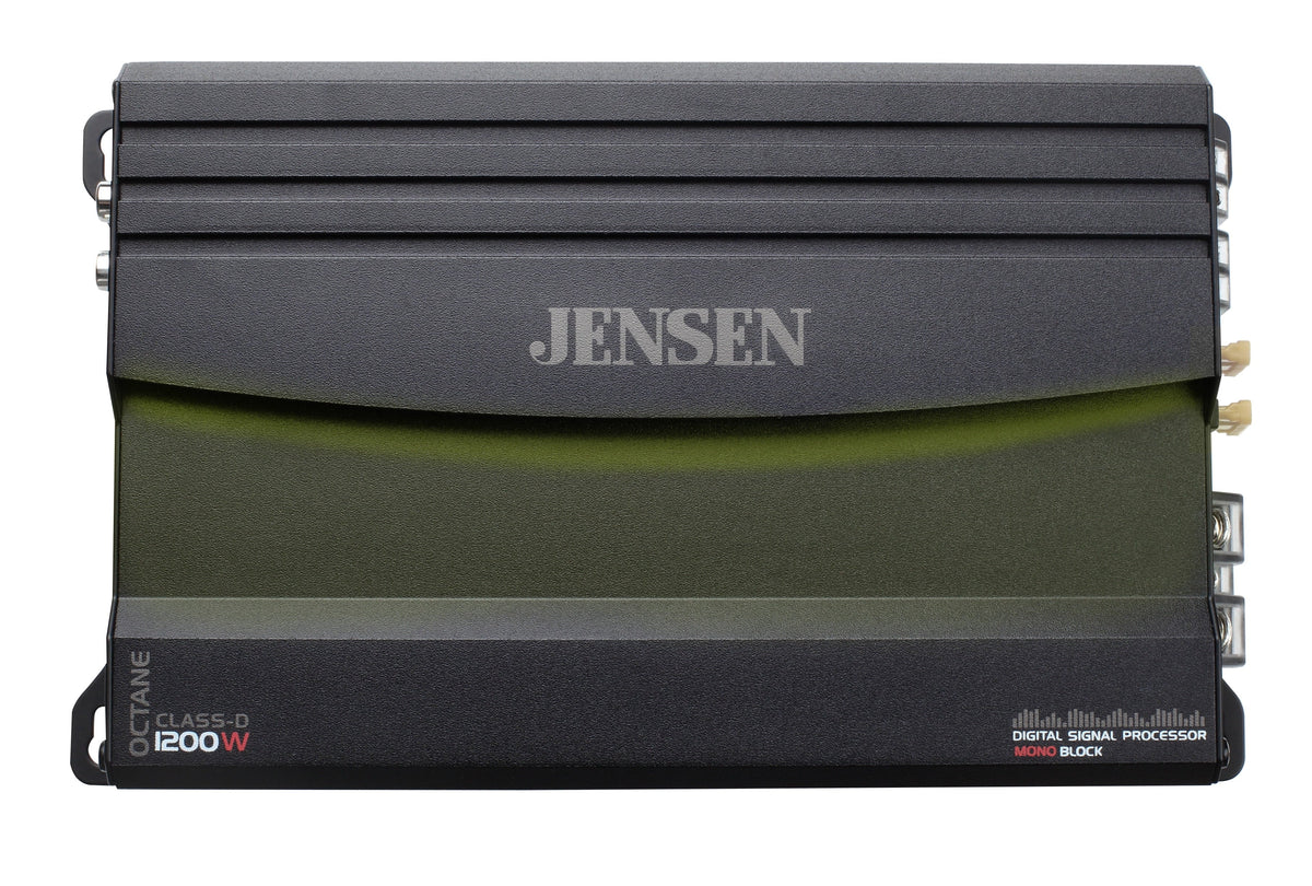 JENSEN XDA91RB Class-D Mono Amplifier with 240 Watts x 1 RMS,1200 Watts Peak Power
