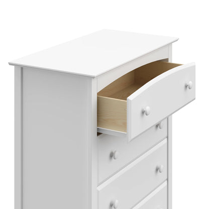 Storkcraft Kenton 5 Drawer Nursery Dresser, Pebble Gray