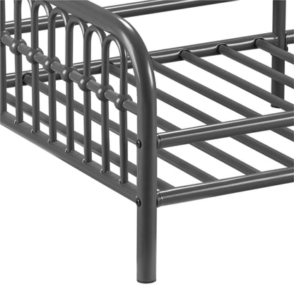 Little Seeds Monarch Hill Ivy Metal Toddler Bed, Gold