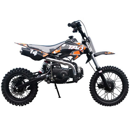 Tao Tao DB 14 110cc Dirt Bike Semi-Auto Off Road Dirt Bike- GREEN