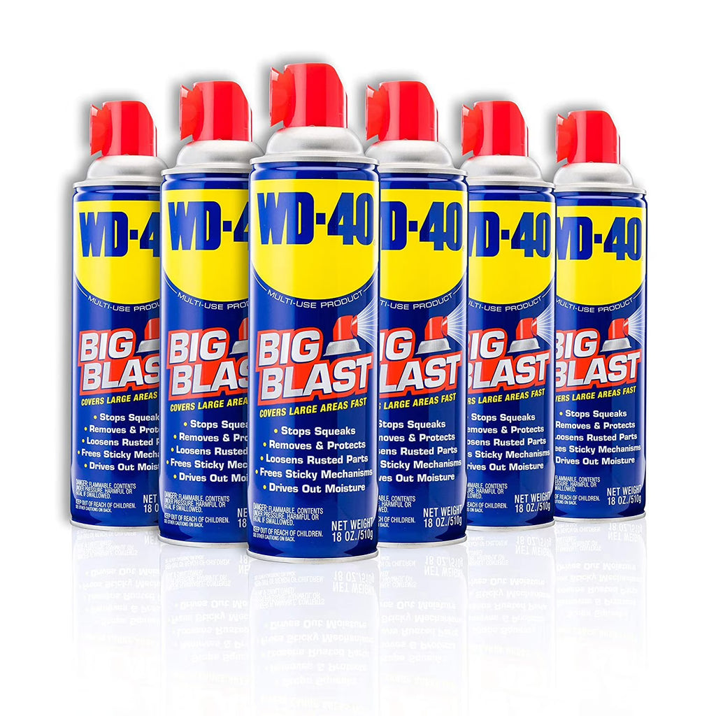 WD-40 Multi-Use Product with Big-Blast Spray, 18 OZ [12-Pack]