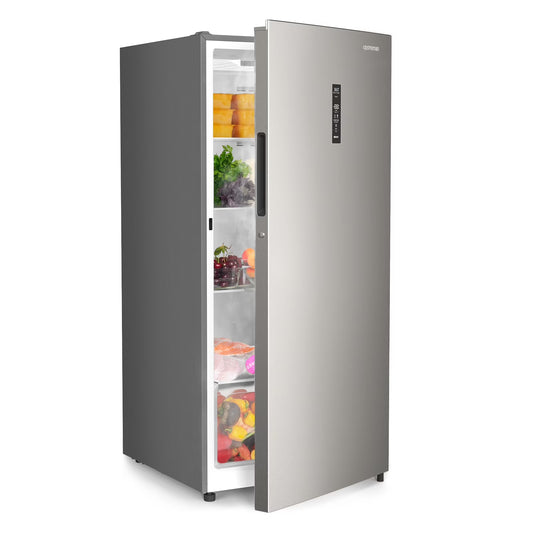 Upstreman 14 Cu. Ft. Convertible Upright Freezer, Upright Convertible Freezer Fridge Stand Up Freezer with Smart Electronic Control, Frost Free, Energy Star