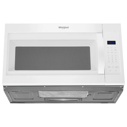Whirlpool 1.7 Cu. Ft. Microwave Hood Combination Black