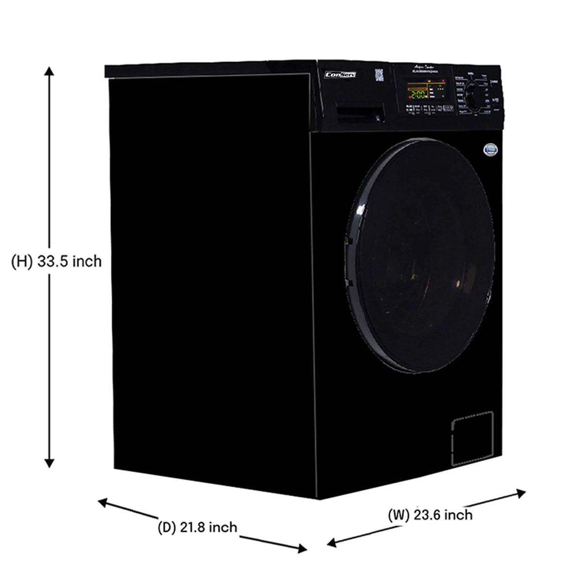 Conserv 15 lbs Compact Combo Sani Washer Vented/Ventless Dryer with Pet Cycle in White
