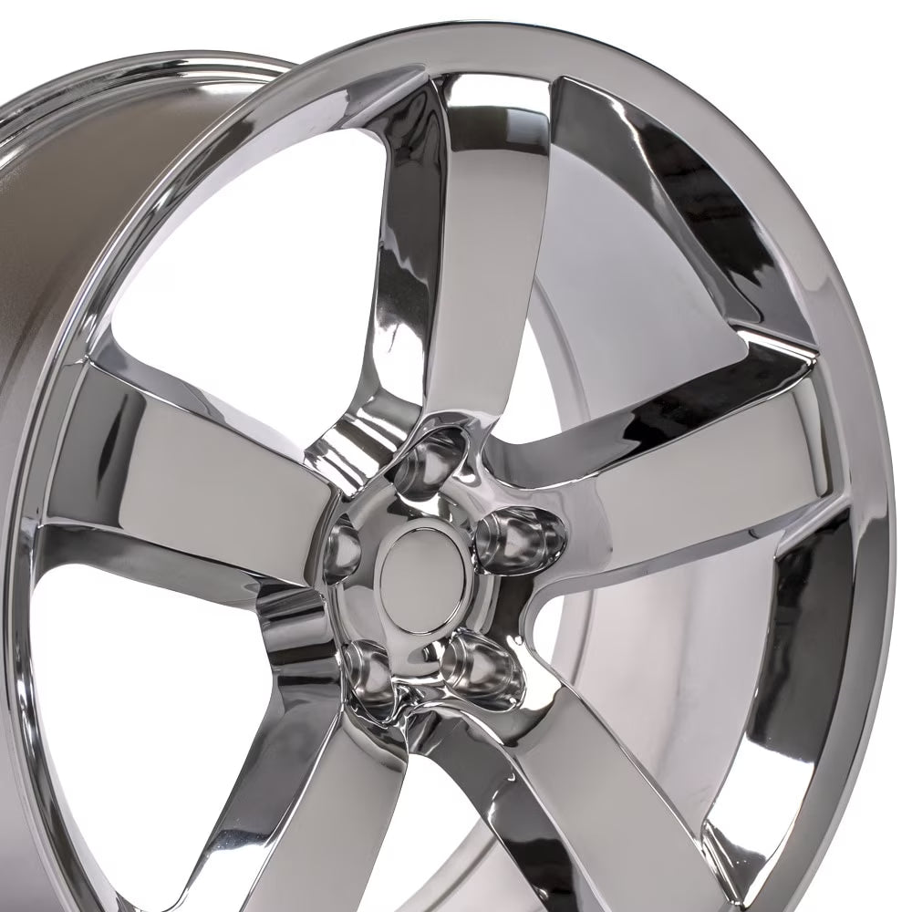 20" Replica Wheel DG04 Fits Dodge Charger Challenger SRT Rim 20x9 Chrome Wheel