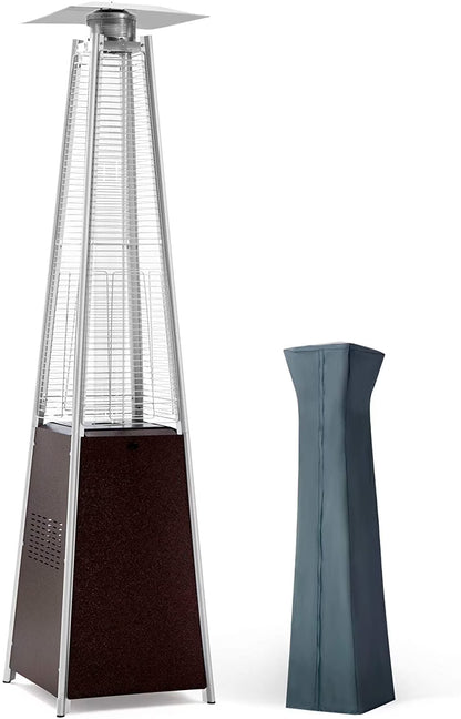 Pamapic 42000 BTU Stainless Steel Propane Patio Heater