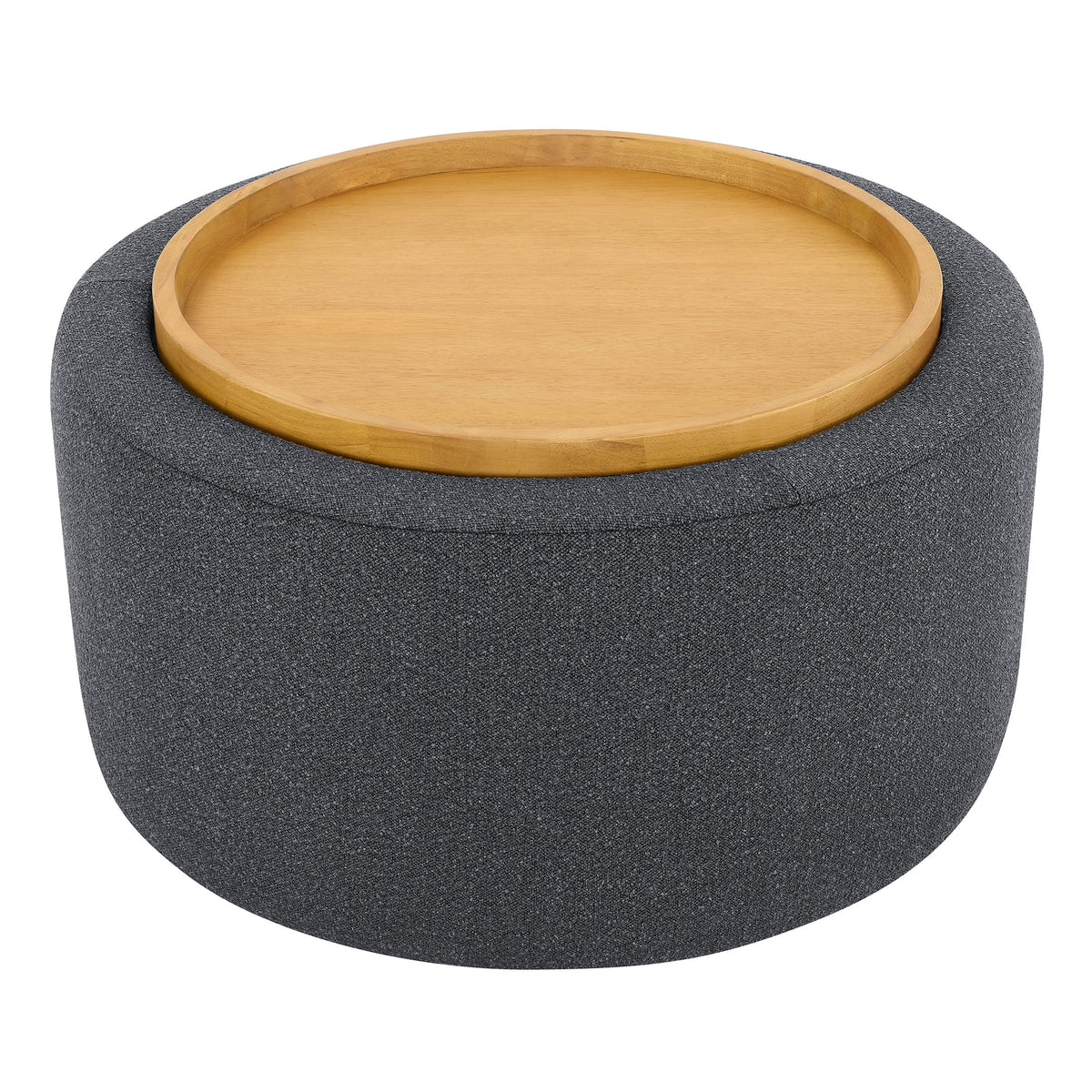 Beautiful Drew Stowaway Coffee Table with Storage by Drew Barrymore, Cream