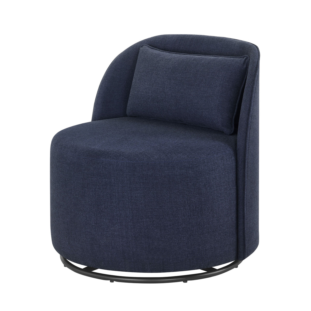 Better Homes & Gardens Juliet Modern Arch Swivel Accent Chair, Cream Boucle