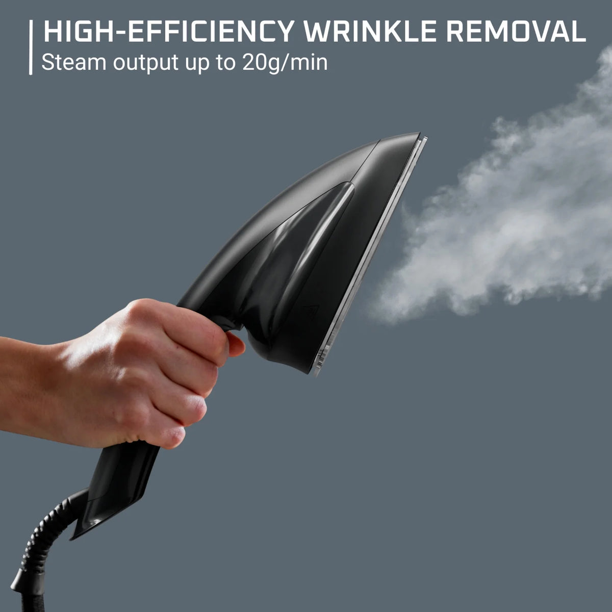 Rowenta IXEO Full Size Steamer for Clothes with Ironing Board, Garment Steamer, 65 Inch, 1500 Watts, Portable, QR1410