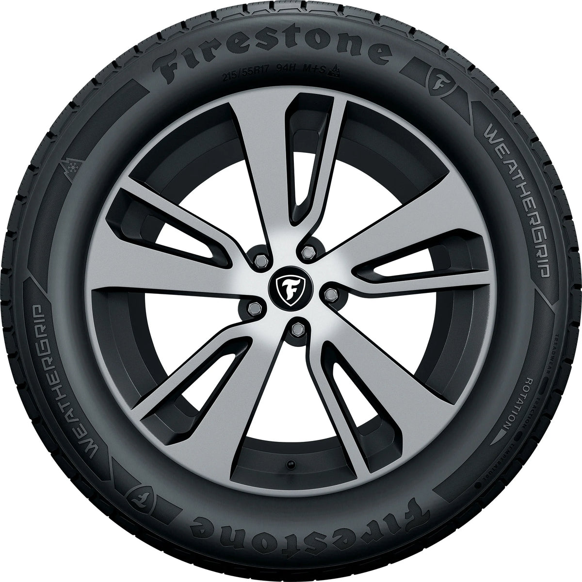 Firestone Weathergrip All Weather 235/60R18 103H Passenger Tire