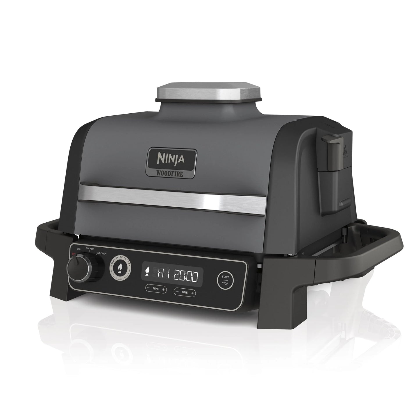 Ninja Woodfire 3-in-1 Outdoor Grill, Master Grill, BBQ Smoker, & Outdoor Air Fryer with Woodfire Technology, OG700