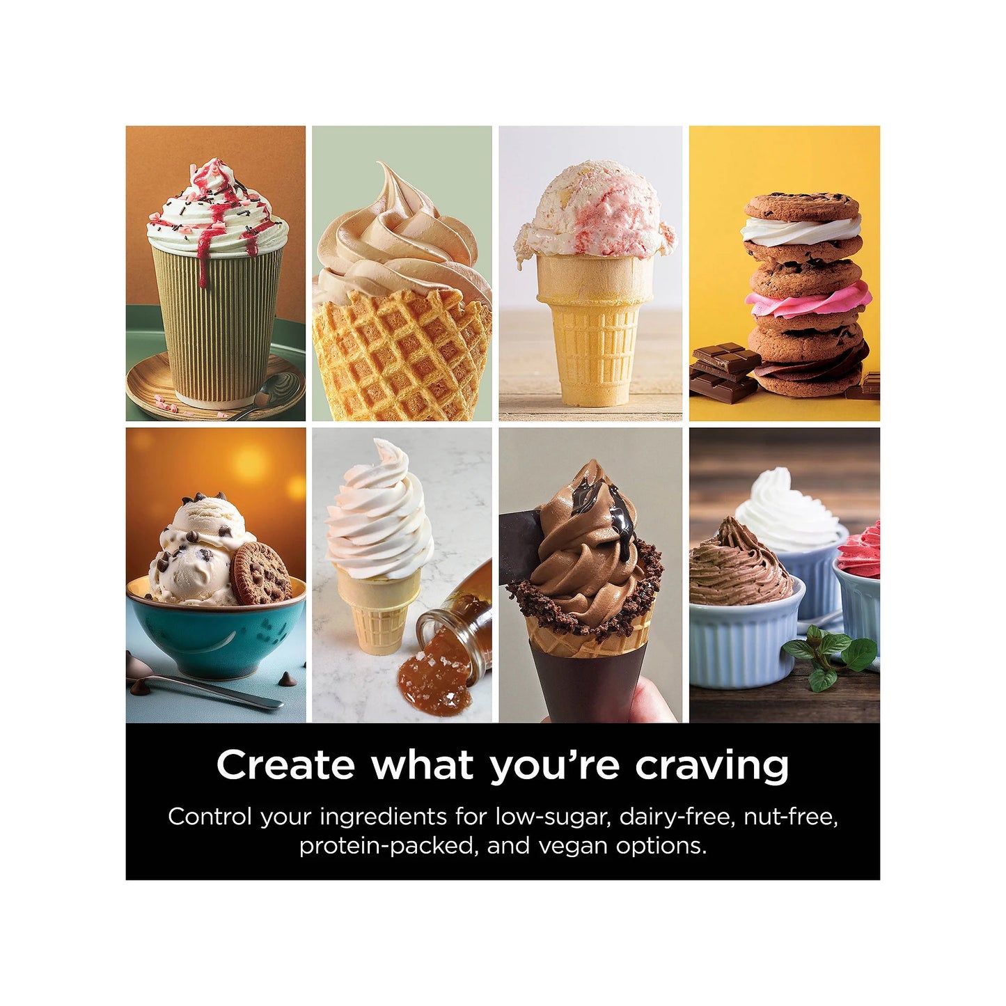 Open Box Ninja Swirl-Creami Soft-Serve Maker - SILVER ONE SIZE