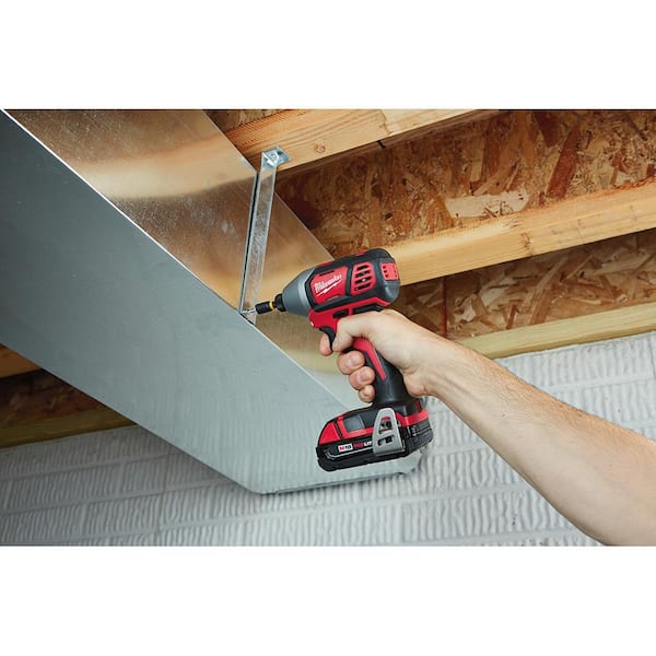 M18 18V Lithium-Ion Cordless Drill Driver/Impact Driver Combo Kit (2-Tool) W/ Two 1.5Ah Batteries, Charger Tool Bag
