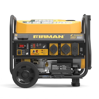 FIRMAN P03628 4550/3650 Watt Portable Gas Generator, Remote start & CO Alert
