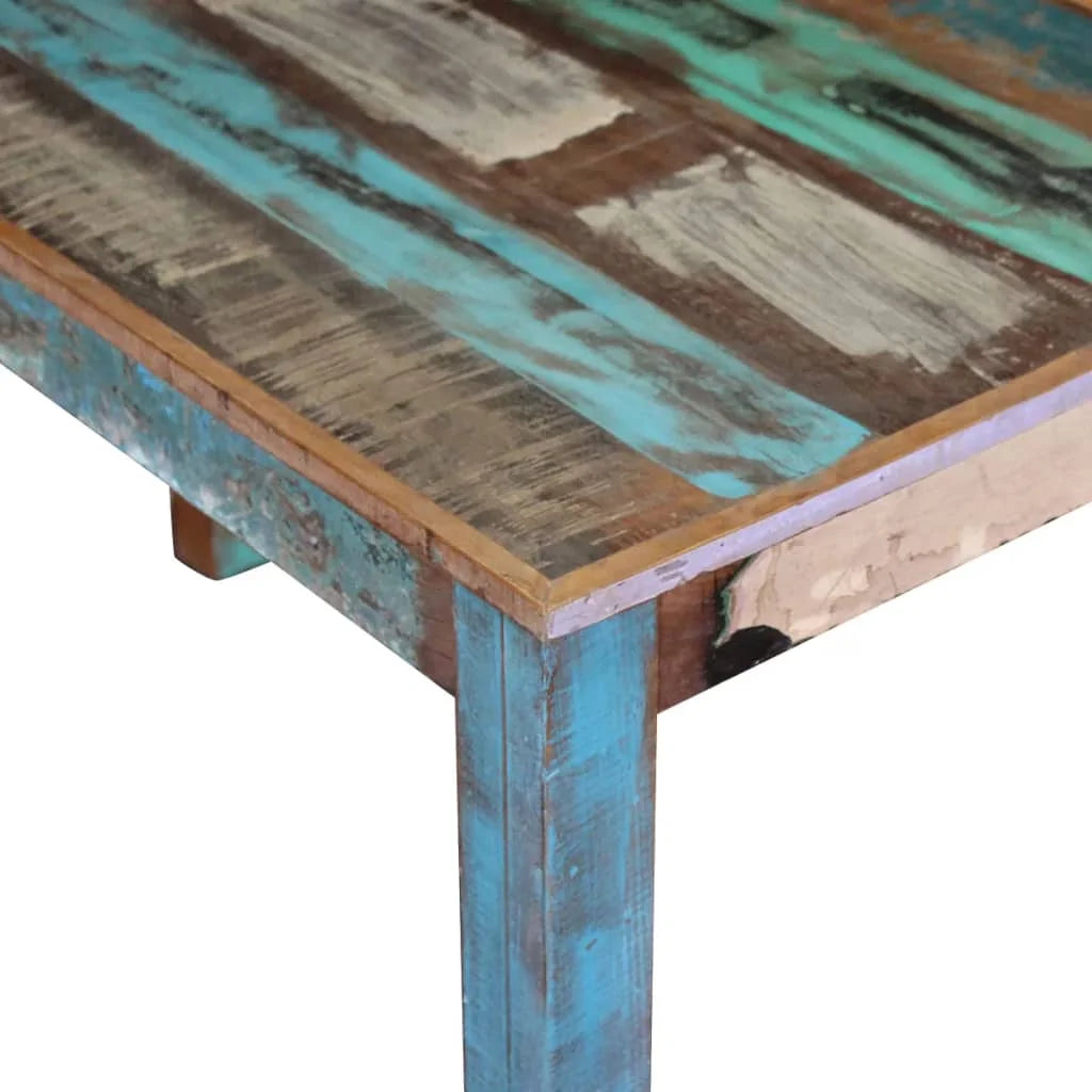 vidaXL Dining Table Kitchen Table Home Dining Room Table Solid Reclaimed Wood