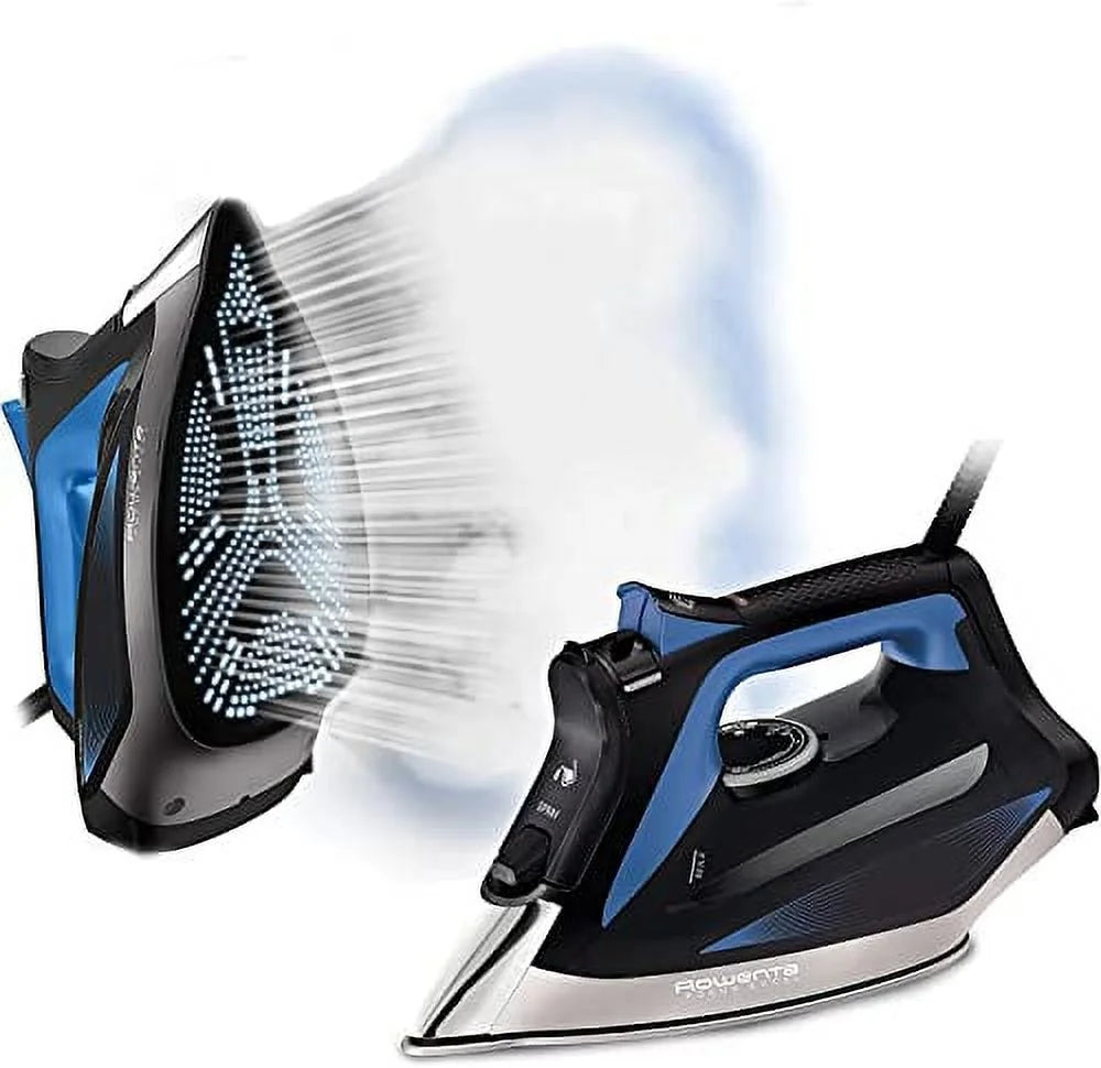 Rowenta DW5360 1750 Watt Focus Xcel Iron with Steam boost, Anti Drip, 400 Hole Sole Plate.