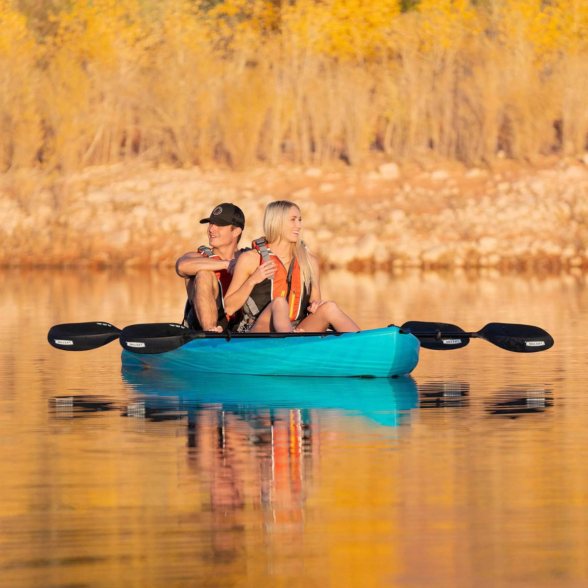 Lifetime Envoy 10.5 Ft. Sit-on-Top Tandem Kayak, Sky Fusion (91192)