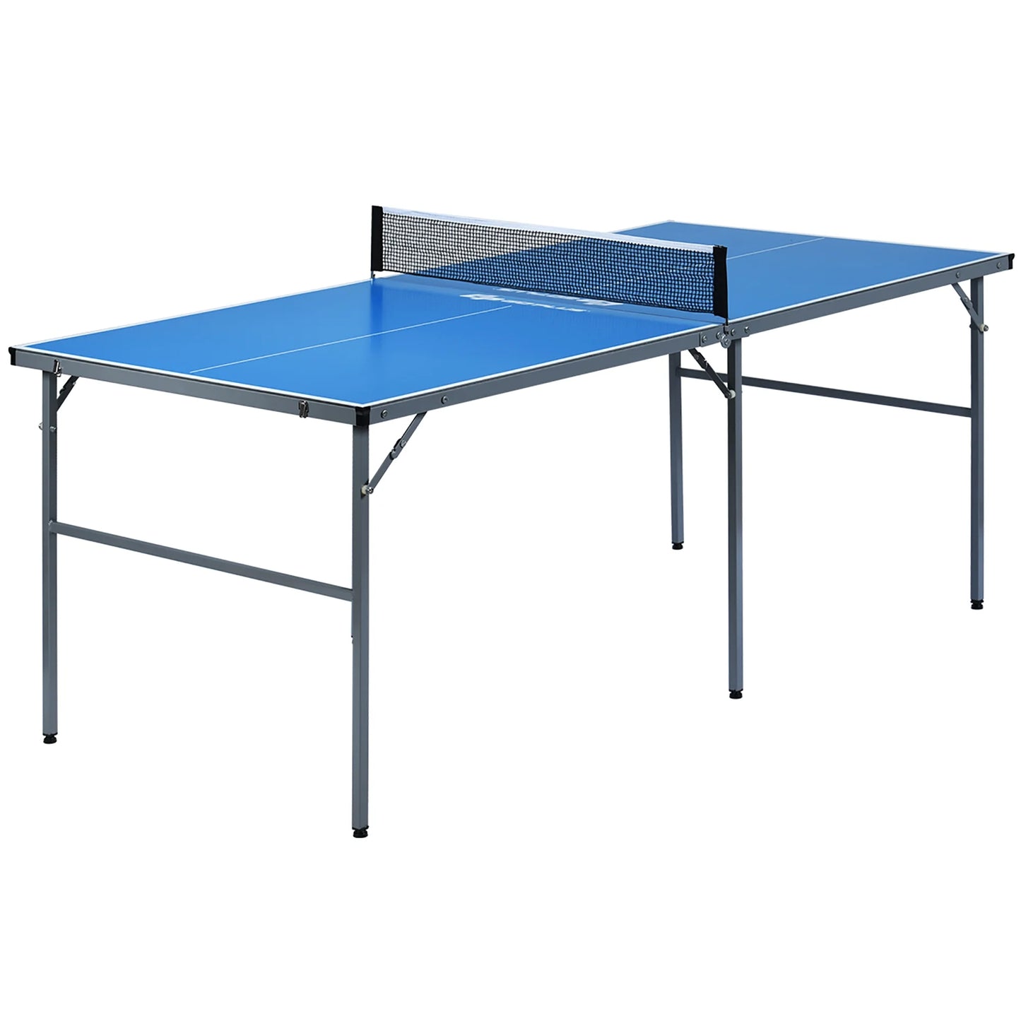 Goplus 6��x3�� Portable Tennis Ping Pong Folding Table w/Accessories Indoor Outdoor Game