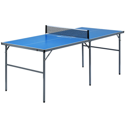 Goplus 6��x3�� Portable Tennis Ping Pong Folding Table w/Accessories Indoor Outdoor Game