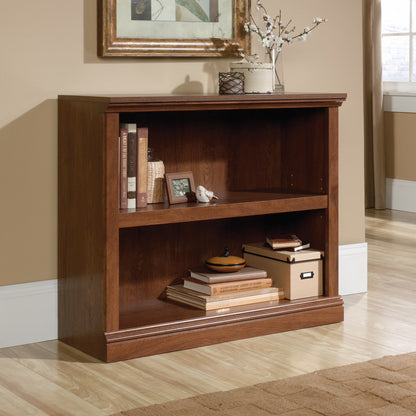 Sauder Select 2 Shelf Bookcase, Washington Cherry Finish