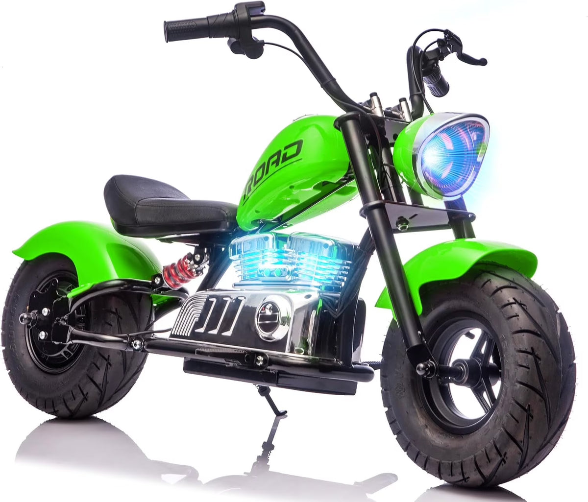 DEYGIA 24V 250W Kids Electric Dirt Bike, 12.5 MPH & 10-Mile Range, 176lb Capacity, Dual Suspension + Disc Brake, Twist Throttle - Electric Motorbike for Ages 8-14