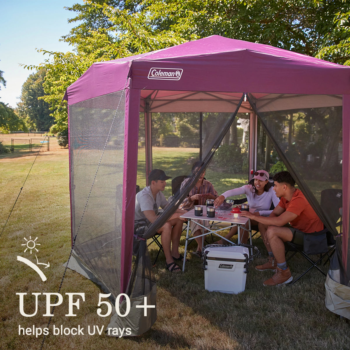 Coleman Screen House Tent with 2 Entryways Accessory