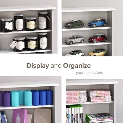 Prepac 51" Triple CD DVD Wall Media Storage Rack in Black