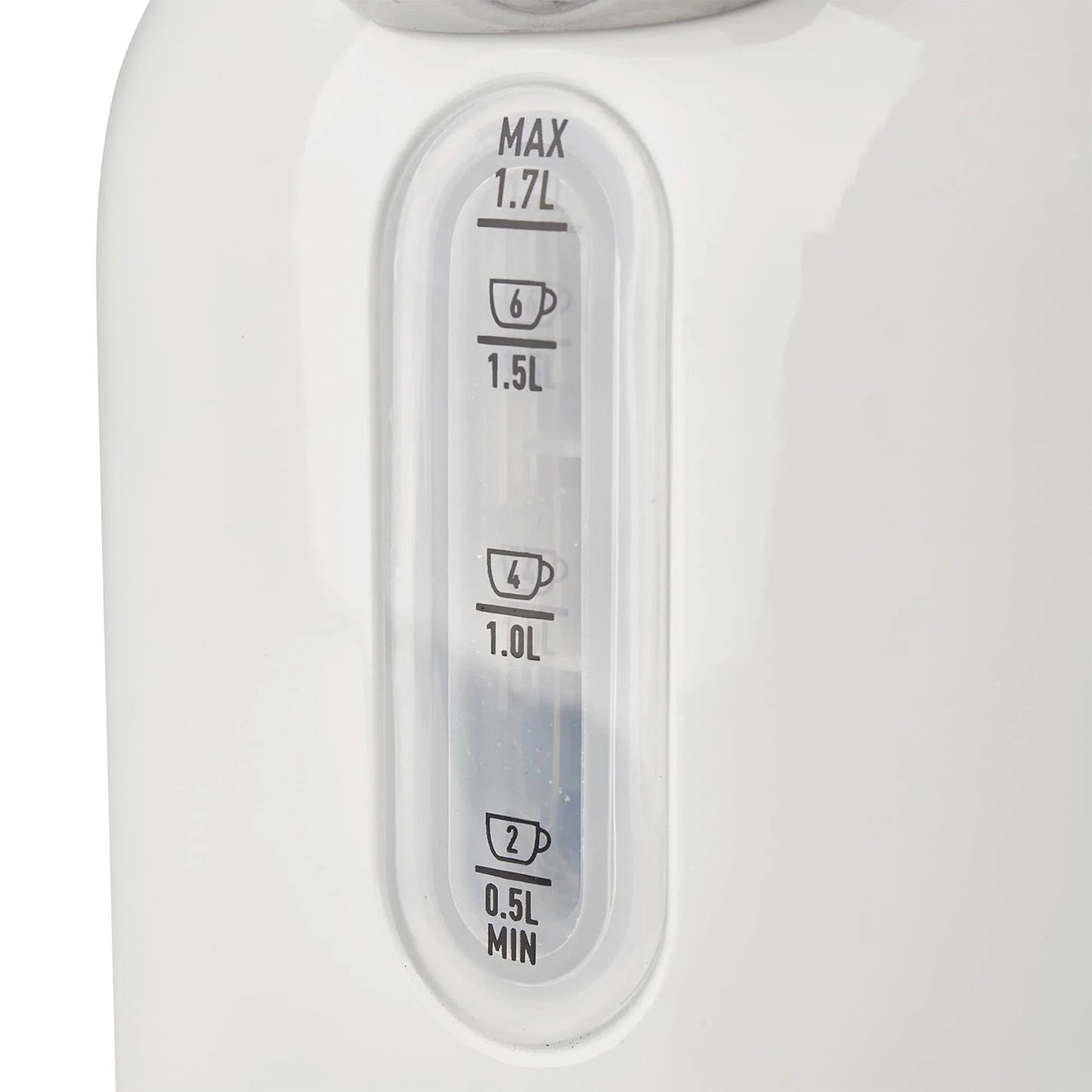 Haden Dorset 1.7 Liter Electric Water Kettle with Base, Putty & Chrome